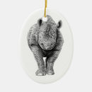 Recherche de rhinocéros ornements Mignon