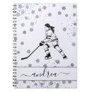 Search for hockey notebooks player
