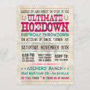 Search for hoedown invitations party