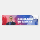 Search for re elect obama bumper stickers Election