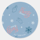 Search for frosty stickers Christmas pattern