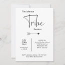 Recherche de tribu invitations Flèche