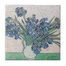 Recherche de peinture van gogh carreaux Fleurs