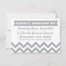 Recherche de chevron gris blanc invitations Chic