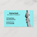 Search for helping hand business cards Therapy