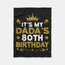 Search for 80th birthday blankets Years