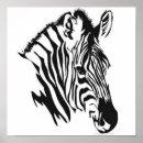 Recherche de zebras posters Animal