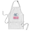 Search for 40 birthday aprons Forty