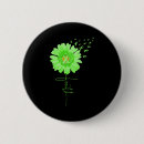 Search for mental health awareness ribbon buttons Green