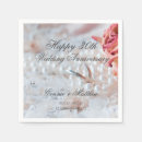 Search for 30th anniversary napkins Pearl