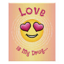 Recherche de et emoji posters Amour