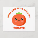 Search for cute tomato postcards Kawaii