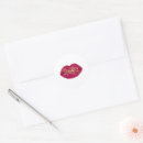 Search for red kiss stickers For her