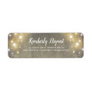 Search for twinkle lights return address labels Wood