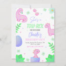 Search for two rex birthday invitations Dinomite party
