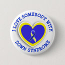 Search for down syndrome buttons Blue