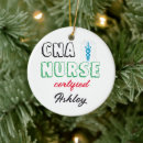 Search for nursing assistant ornaments Xmas