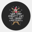 Search for naughty list stickers Holiday super