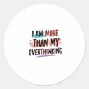 Search for overthinking stickers Anxiety