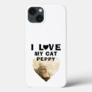 Search for i love my cat iphone cases Heart