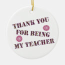 Search for teacher of the year ornaments Thank you teacher