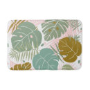 Search for tropical bath mats Monstera