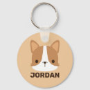 Search for cute corgi keychains Cartoon