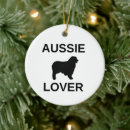 Search for australian shepherd ornaments Dog
