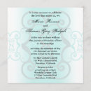 Search for teal and grey wedding invitations Classic