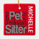 Search for pet sitter ornaments Dogs