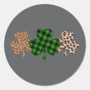 Search for irish tartan stickers Clover