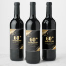 Search for 60th anniversary wine labels Couple
