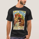 Search for alphonse mucha tshirts Nouveau
