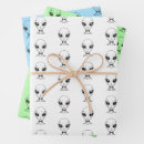 Recherche de extraterrestre papier cadeau Science fiction