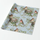Search for bird lover wrapping paper Blue