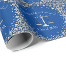 Search for blue silver wrapping paper Party