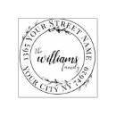Search for wreath rubber stamps Botanical