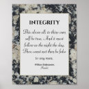 Search for integrity posters Values