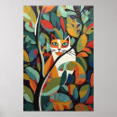 Search for abstract cat posters Vibrant