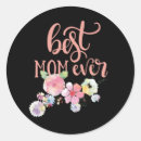 Search for best mom ever stickers Calligraphy