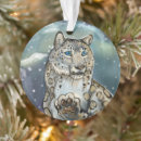 Search for snow leopard ornaments Winter