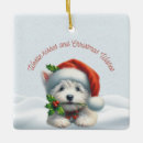 Search for westie ornaments West highland terrier