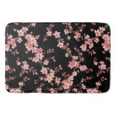 Search for cherry blossom bath mats Pink flowers