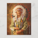 Search for american indian chief postcards Lakota