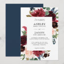 Search for burgundy and navy weddings Watercolor floral