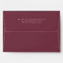Recherche de burgundy envelopes Élégant