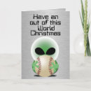 Search for alien christmas cards Roswell