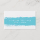 Recherche de mariage turquoise cartes visite Aquarelle