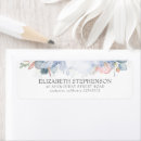 Search for peach flowers return address labels Summer