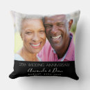 Search for 25th anniversary pillows Black